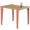 TIPTOE - Scrivania bimbi Mini Lou - Rosa - Rovere massello eco-certificato