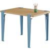 TIPTOE - Scrivania bimbi Mini Lou - Blu - Rovere massello eco-certificato