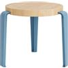 TIPTOE - Sgabello bimbi Mini Lou - Blu - Rovere massello eco-certificato - Designer Gregory Cibert