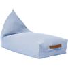 NOBODINOZ - Pouf bambini Oasis - Blu - Polistirolo espanso