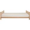 NOBODINOZ - Letto 1 persona Latitude - Legno naturale - Corda in cotone - Designer Marc Venot