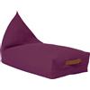 NOBODINOZ - Pouf bambini Oasis - Viola - Polistirolo espanso