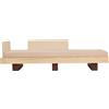 NOBODINOZ - Letto bimbi Heju - Legno naturale - Legno massello di hevea - Designer Studio Heju