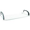 MSV Stendibiancheria da Balcone 7M in Acciaio Bianco e Nero