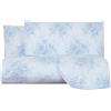 Caleffi Copripiumino Con Federe In Percalle Dafne 255X205 + 2 Federe50X80 Bellora Floreale Azzurro Caleffi