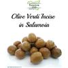 Terramia Olive Verdi di Sicilia Incise in Salamoia Varietà Nocellara, 1 Kg