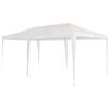 AKTIVE Tenda da giardino bianca 6x3 m, Gazebo da esterno, Struttura in acciaio Ø24 e Ø18 mm, Tetto in polietilene, Impermeabile, Include 8 picchetti, Montaggio rapido e facile senza attrezzi (53992)