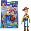 Mattel Disney Pixar Toy Story 5 - Woody, personaggio interattivo da 18cm che ripete le frasi del film e interagisce con gli altri personaggi della serie quando sono vicini,Mattel, Eta 3+