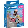 Playmobil Barbie Brooklyn, Personaggio con bicicletta e accessori, Eta 4+