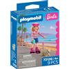 Playmobil Barbie Malibu, Personaggio con cagnolino,Eta 4+