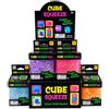 PTS Cubo Gommoso Squishy, Giocattolo da spremere di Cubo Gommoso Giocattoli Giocattolo da Schiacciare Antistress Squishies Squeeze Giocattoli per Bambini, Adulti Ufficio e Casa