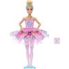 Mattel Barbie Lo Schiaccianoci - Clara, bambola con tutu trasformabile ed effetto ombre a sorpresa, collana con medaglione a forma di cuore e scatola regalo incluse,Mattel,Eta 3+