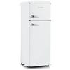 SEVERIN RKG 8957 Frigorifero Retrò doppia porta, BIANCO, 208 litri 55 cm, Nuova classe D