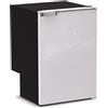 Vitrifrigo C115i CHR Frigo-Freezer, Porta singola, 115 Litri, Grigio, Serie CHROMELOCK, Luce LED, Vent Position, A x L x P 76.6x52.5x56 cm