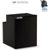 Vitrifrigo C90i CHR HP Frigo-Freezer, Porta singola, 90 Litri, Nero, Luce LED, Vent Position, A x L x P 62.2x47x54.7 cm