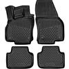 ELEMENT Set di Tappetini Auto in Gomma TPE 3D per AUDI Q3 | Mk2 (F3) | 2018-2024 | Tappetini Auto Originali 100% Adatti, Gomma Auto Universali Resistanti, Tappeto