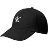 Calvin Klein Jeans Cappellino da Baseball da Donna con monogramma Ricamato, LV04K5024G, Nero (Nero), Taglia Unica, Nero (Black), Taglia Unica