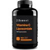 Zenement Vitamina C Liposomiale Vegana - Vitamina C 1000mg per dose - Contribuisce al Normale Funzionamento del Sistema Immunitario - Acido Ascorbico - 180 Capsule