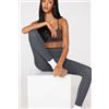 Tezenis Leggings Shaping Donna Grigio