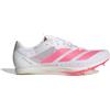 ADIDAS scarpe chiodate ADIDAS Distancestar bianco/rosa