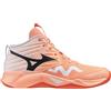 MIZUNO scarpe MIZUNO Wave momentun pro mid corallo/bianco