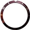 ROUHO 39.5mm Alluminio Lunetta Orologio, Lega Inserto Ricambio, Anello Lucido Intarsio Quadrante Componente 32.6mm per Tudor Black Bay