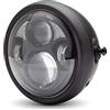Alchemy Parts Moto LED Fanale 6.5 Custom Retro Cafe Racer Streetfighter Project