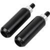 XMMT Nero 4,5 Crash Bar Shock Mount Frame Sliders per Harley Forty Eight XL1200X 2010-2022,Sportster 883 1200 2004-2023,Ferro 883 XL883N 2009-2022
