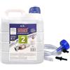 Autocraft 3L Tanica Additivo FAP Cerina Eolys VERDE con tubo di riempimento compatibile per Peugeot Citroen tra 01/2002 e 01/2010 OEM 973685