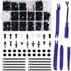 DOCAS 446PCS Rivetti in Plastica per Auto, Automatico Universale Rivetto In Plastica Clip Di Rivestimento Per Carrozzeria Assortimento Con Strumenti Di Rimozione Del Fissaggio (stile 3)
