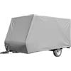 Wiltec Telo di protezione per roulotte Taglia L 580x225x220 cm Copertura per roulotte Telo copri caravan