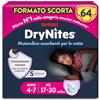 Huggies Drynites Pannolini, Taglia M (17-30 Kg), Mutandine assorbenti bambina, Design Disney, 64 Pz