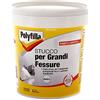 POLYFILLA STUCCO FESSURE, per muro Interno ed Esterno, Pronto Uso, riempimento fino a 1cm di profondità, in Pasta BIANCO 1KG
