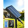 Dekofun 1200mAh Pannello Solare per Luci Esterne