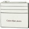 Calvin Klein portacarte CKJ Sculpted Cardcase 6CC Mono Ivory avorio