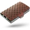 I-CLIP Original Portafoglio Uomo Slim con Portamonete Banconote, Mini Wallet fino a 12 Carte, Ultraleggero con soli 22g, Pelle
