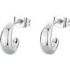 Brosway Orecchini Donna, Orecchini a Cerchio in Acciaio | Collezione ESSENTIAL - BNL105