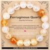 AD Beads - Braccialetto fatto a mano da 4 mm, 6 mm, 8 mm, 10 mm, pietra naturale per la pace e la tranquillità, meditazione, yoga, guarigione e energia, regalo unisex, 10 mm, pietra