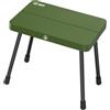 Okiyakusama Sgabello Pieghevole, Sedia da Campeggio Pieghevole, Sgabello da Viaggio in Lega di Alluminio, Portatile, Leggero, Ergonomico, Stabile per La Pesca all, Verde