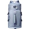 Generic Borsa da palestra per donne e uomini, borsone sportivo con scomparto per scarpe e borse tascabili per yoga, viaggi, nuoto, campeggio, leggera pelle idratante per borse, Grigio, Taglia unica