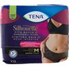 Tena Silhouette Vita Bassa Biancheria Intima Plus M Noir 12 Pz