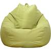 Highdi Pouf Poltrona Sacco Bambini & Adulti Bean Bag Fodera per Sacco di Fagioli per Decorazione della Soggiorno Camera Giardino Salotto Balcone, Senza Ripieno (Verde,80x90cm)