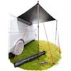 LAINFELD Veranda oscurante per camper, set, nera