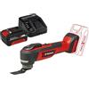 EINHELL Professional, strumento multifunzione a batteria TP-MG 18 Li BL Kit (1 x 4,0 Ah)