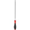 QUARKZMAN Lima Per Motosega, 4mm (5/32 Di Pollice) Lima Rotonda Affilatura Con Impugnatura In Plastica Per Affilatura Catena Motosega, Smerigliatura, Rosso, Grigio