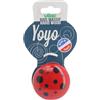 Vilac - Yoyo Coccinella in legno laccato rosso vivo a pois neri - Design senza tempo - Giocattolo educativo tradizionale - Idea regalo originale per bambini dai 5 anni - Sviluppo motore - 7078
