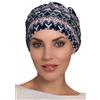 Deresina Headwear Deresina Harmony Turbante Bambù Volume - Copricapo Chemioterapia Donna | Pre-Modellato, Copertura Totale, Antiscivolo per Perdita Capelli & Alopecia (Motivo V3 - Taglia unica)