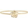 Genérico Cintura a catena in metallo con fiore di rosa da donna, elastica, regolabile, oro o argento, per abiti, feste e matrimoni (60 cm), oro, 64