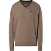 NORTH SAILS Maglione Uomo in Misto Cashmere con Scollo a V e Logo Ricamato
