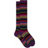 Gallo Calze lunghe uomo fucsia righe pari